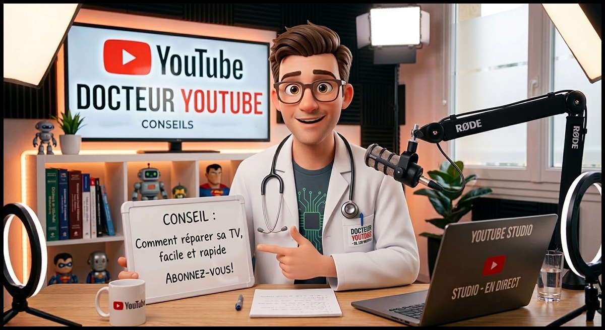 Docteur Youtube illustration 1