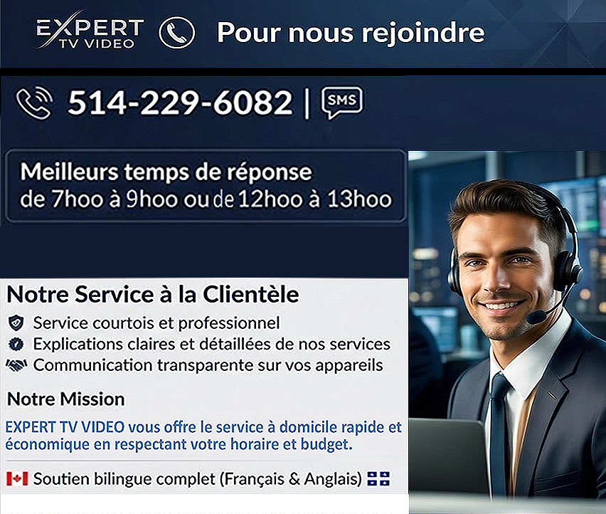 Communications expert tv video